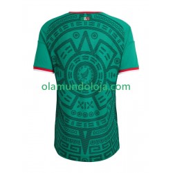 Camisola México Homem Equipamento Primeiro Copa do Mundo 2026 Manga Curta